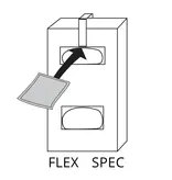 Fluval Fluval ClearX Media Insert for Flex/Spec/Edge Aquarium Kit 4-pack