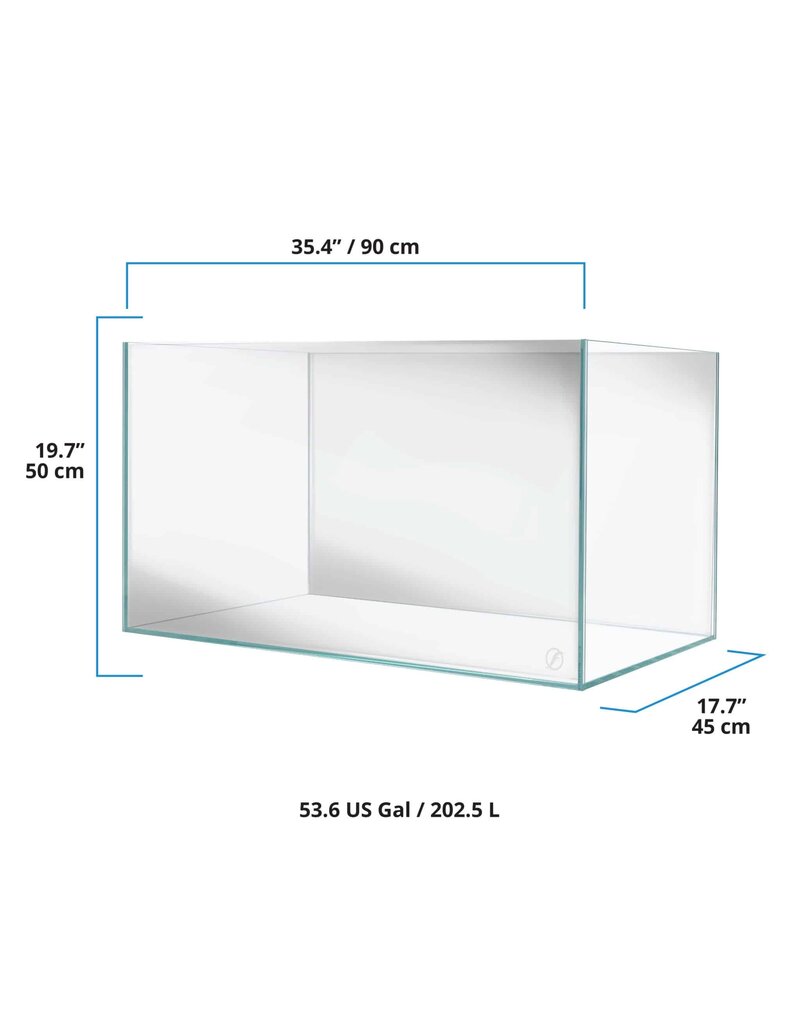 Fluval Fluval Visi-White 90P Glass Rimless Aquarium 53.6 Gal