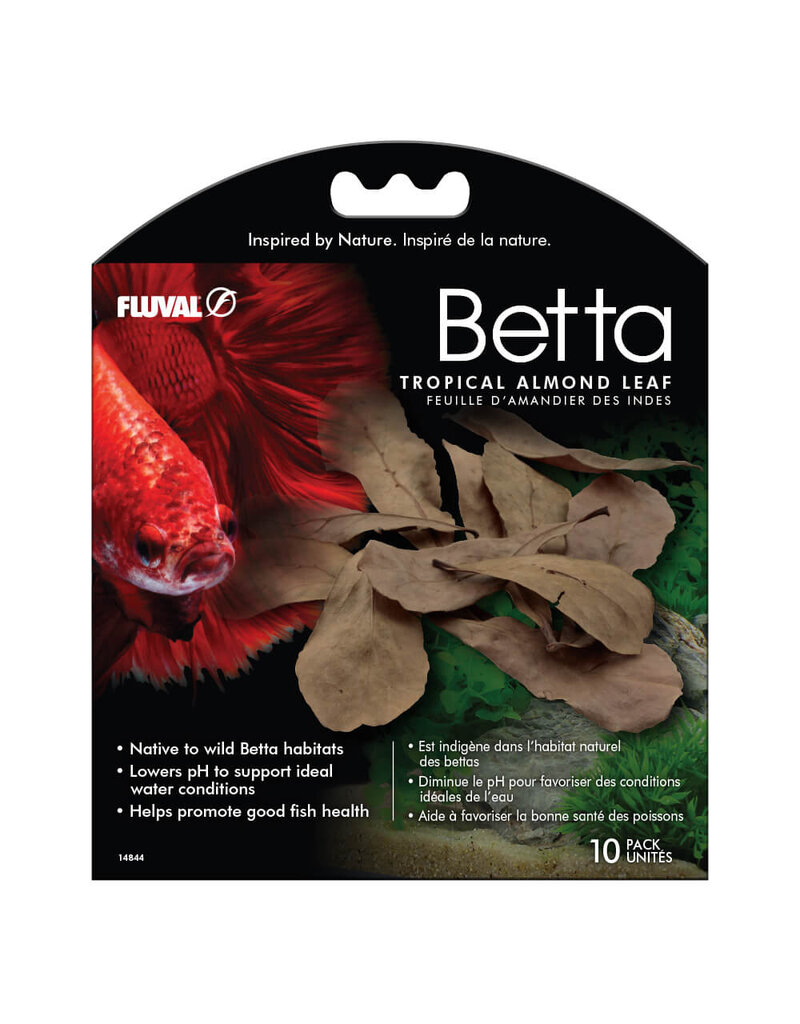 Fluval Fluval Betta Tropical Almond Leaves 10-Pack