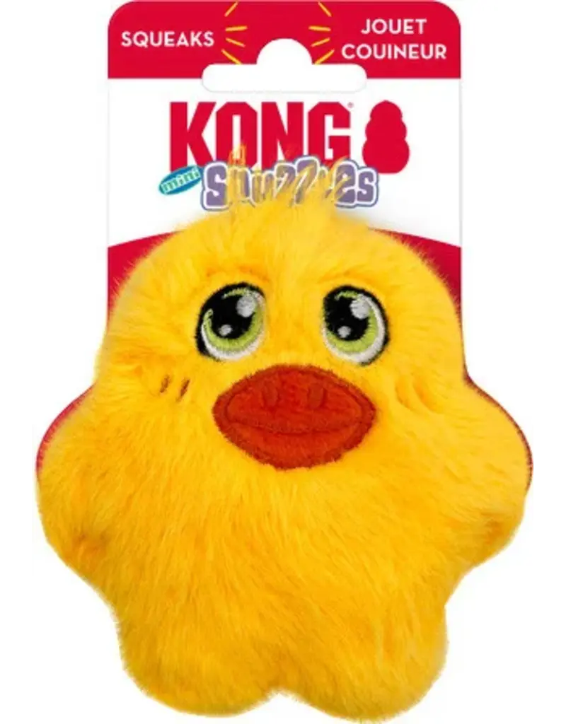 Kong Company Kong Snuzzles Mini Dog Toy Duck Yellow XS
