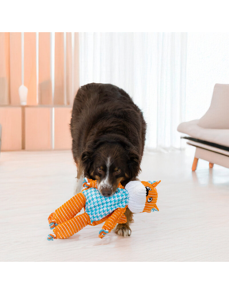 Kong Company Kong Floppy Knots Fox Dog Toy