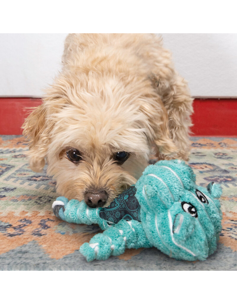Kong Company Kong Floppy Knots Hippo Dog Toy