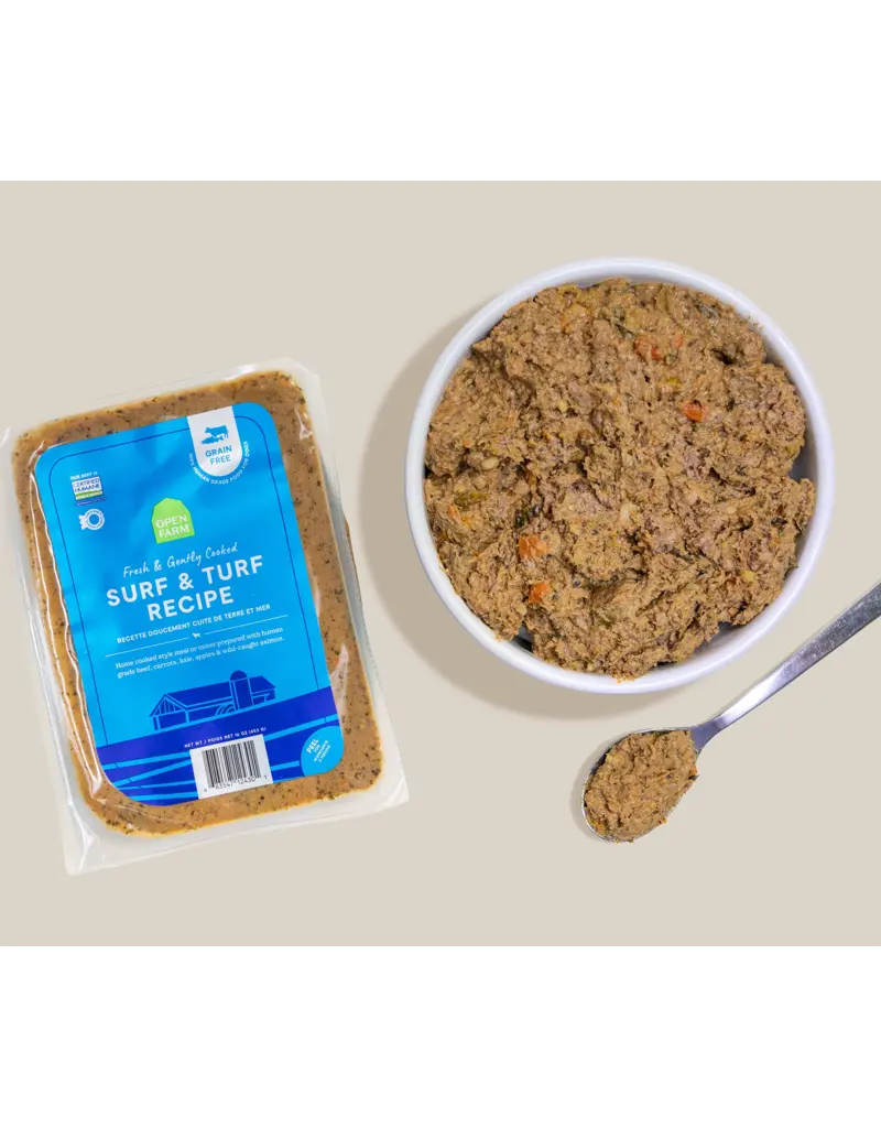 Open Farm Open Farm Gently Cooked Surf & Turf Frozen Dog Food