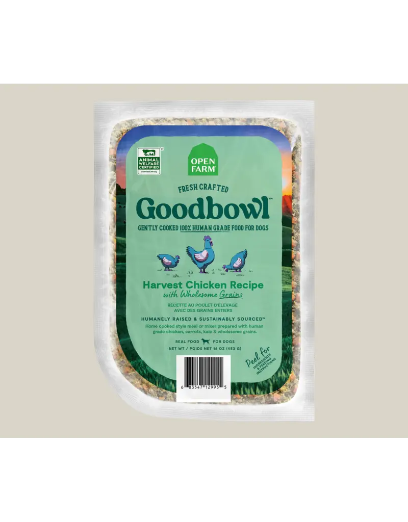 Open Farm Open Farm Goodbowl Chicken & Grains Frozen Dog Food