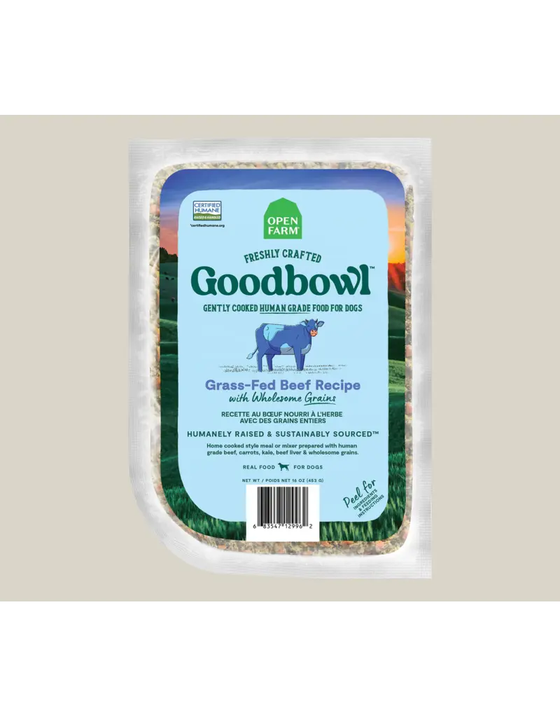 Open Farm Open Farm Goodbowl Beef & Grains Frozen Dog Food