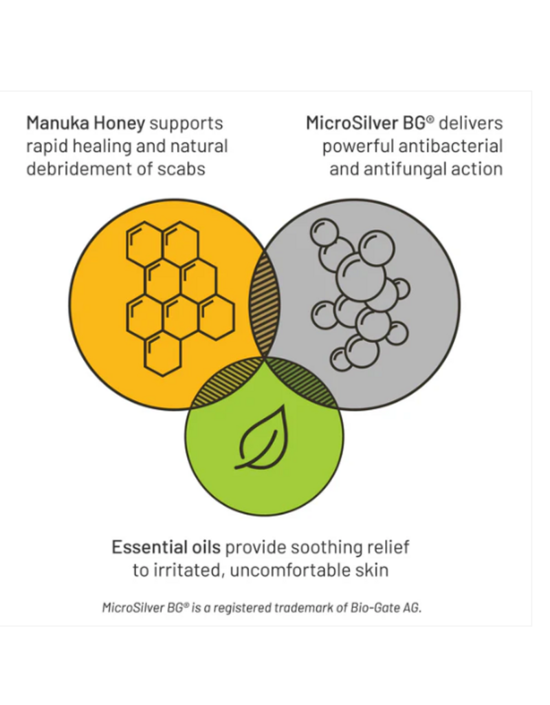 WF Young Silver Honey Horse Rapid Skin Relief (Max)  Strength Scratches Spray 6 Oz