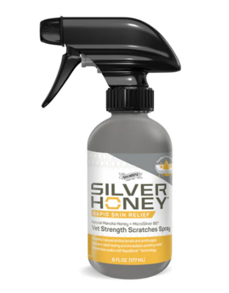 WF Young Silver Honey Horse Rapid Skin Relief (Max)  Strength Scratches Spray 6 Oz