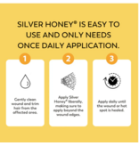 WF Young Silver Honey Hot Spot & Wound Care Ointment  Extra Strength  2oz