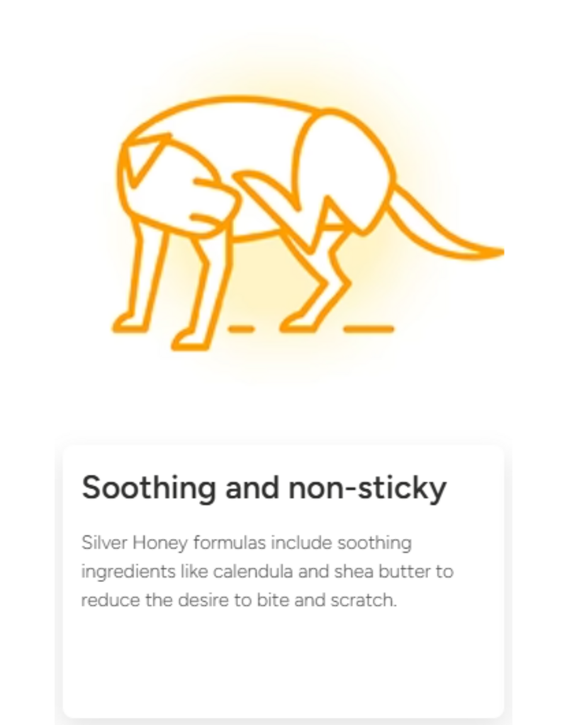 WF Young Silver Honey Rapid Wound Repair Ointment  2oz