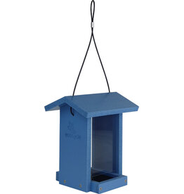 Nature's Way Ecocycle Tasty Tidbit Bird Feeder Blue 1 Qt