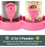 Village Collection Fiesta Village Collection 2-in-1 Hinged Port Bird Feeder 1.75 lb