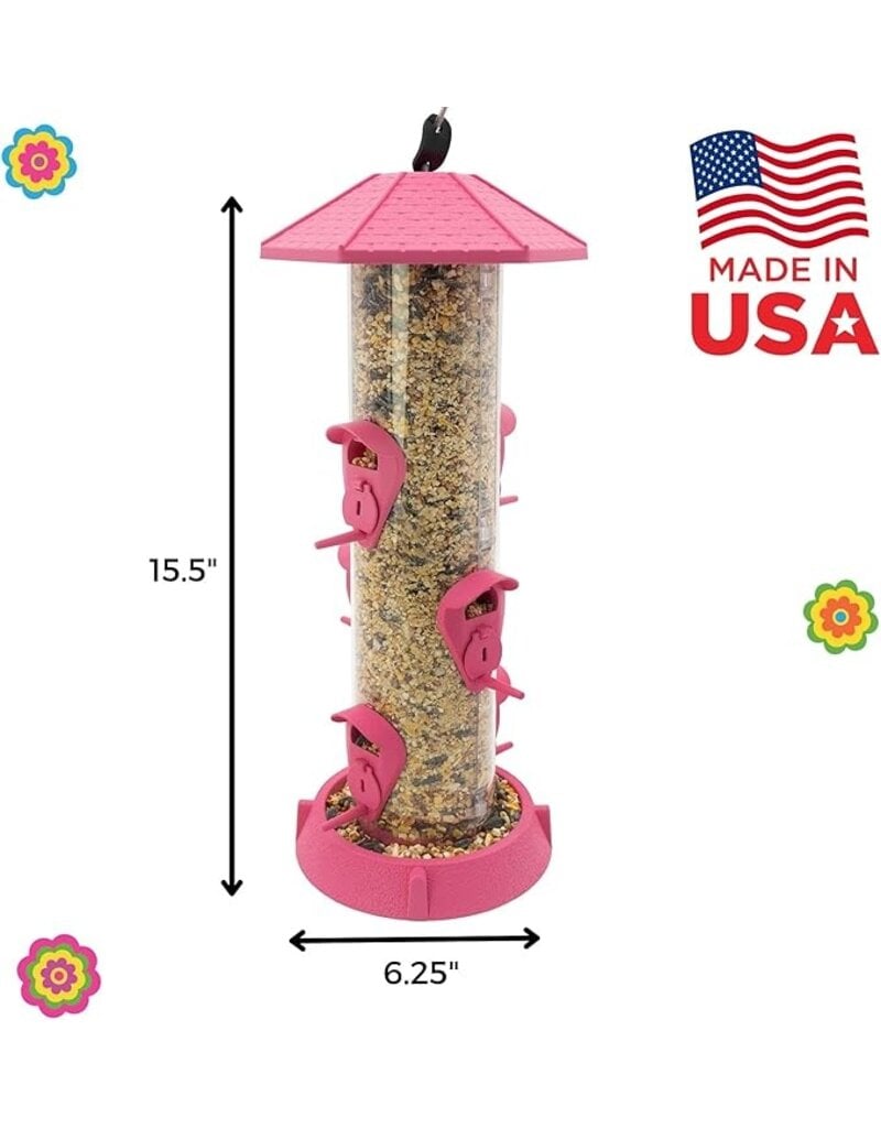 Village Collection Fiesta Village Collection 2-in-1 Hinged Port Bird Feeder 1.75 lb