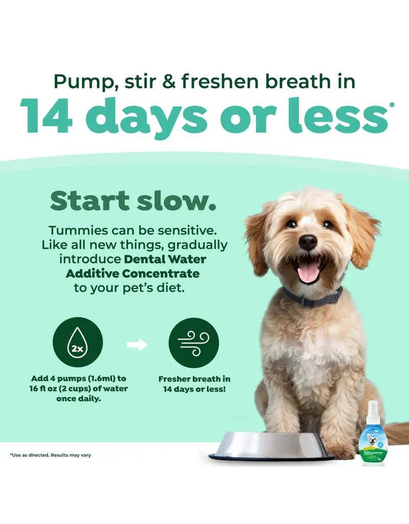 Tropiclean Tropiclean Fresh Breath Dental Water Additive Concentrate 2.2 Oz