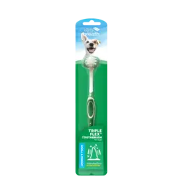 Tropiclean Tropiclean Fresh Breath Triple Flex Toothbrush for Dogs Small