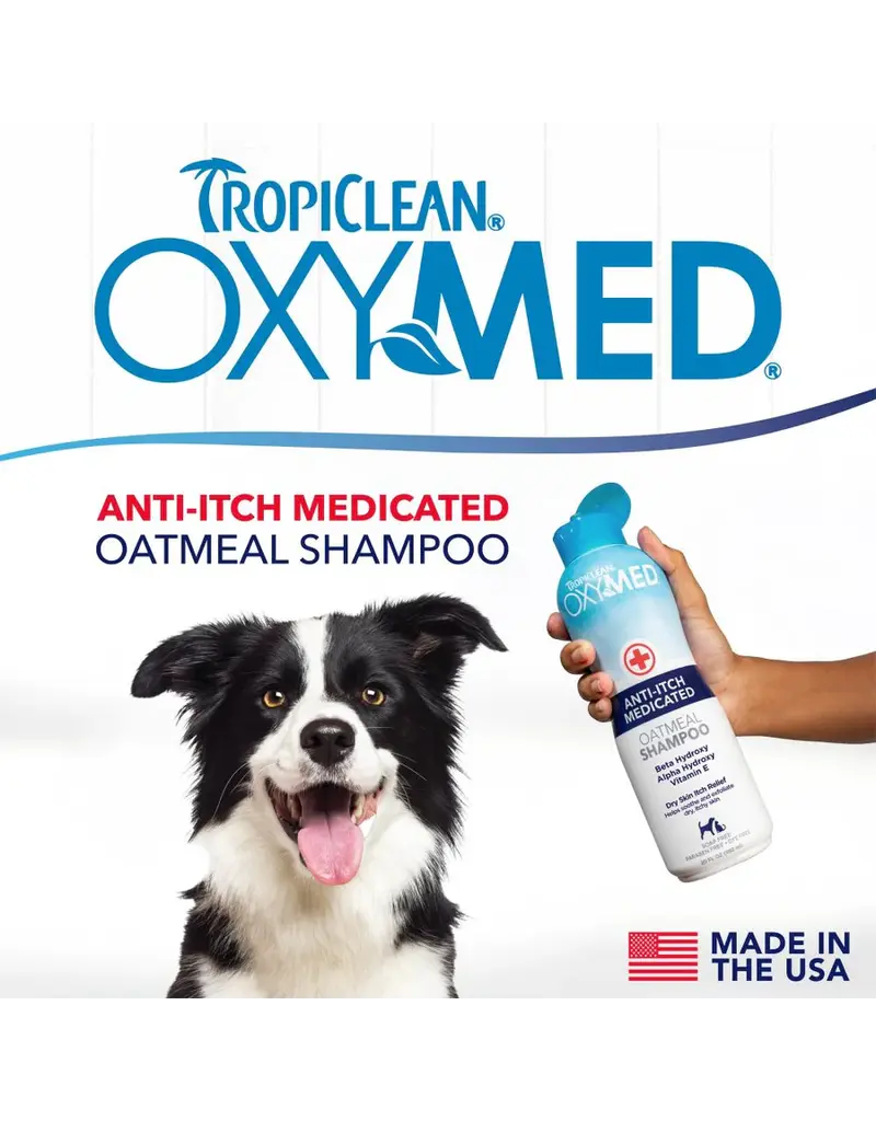 Tropiclean Tropiclean OxyMed Medicated Anti-Itch Oatmeal Shampoo 20 Oz