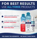 Tropiclean Tropiclean OxyMed Medicated Anti-Itch Treatment Rinse for Pets 20 Oz