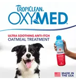 Tropiclean Tropiclean OxyMed Medicated Anti-Itch Treatment Rinse for Pets 20 Oz