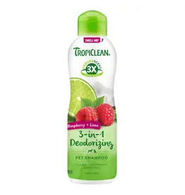 Tropiclean Tropiclean Odor Control Dog Shampoo Raspberry/Lime 20 Oz