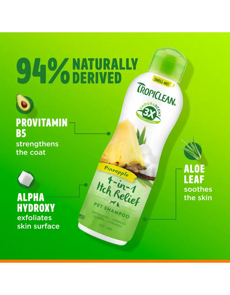 Tropiclean Tropiclean Itch Relief Pet Shampoo Pineapple 20 Oz
