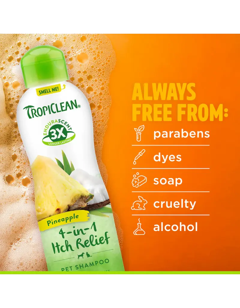 Tropiclean Tropiclean Itch Relief Pet Shampoo Pineapple 20 Oz