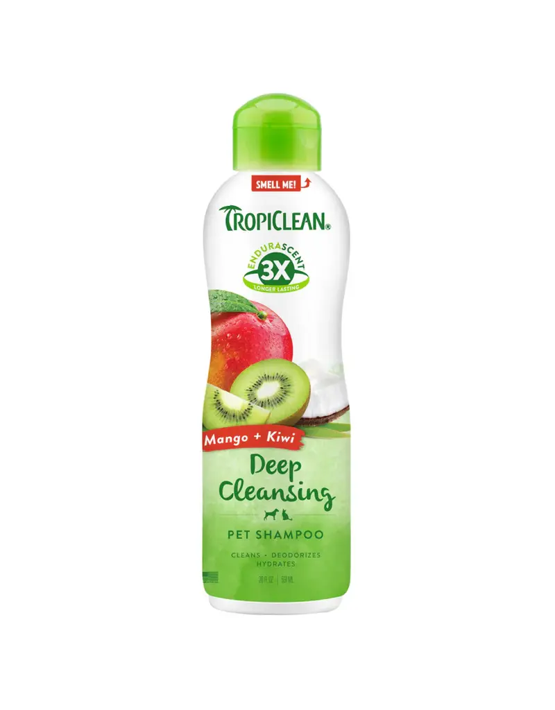 Tropiclean Tropiclean Deep Cleansing Pet Shampoo Mango/Kiwi 20 Oz