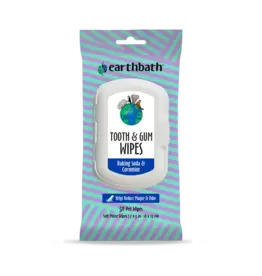 Earthbath Earthbath Tooth and Gum Wipes Baking Soda 50 Ct