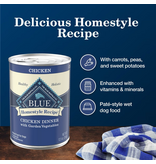 Blue Buffalo Blue Buffalo Homestyle Recipe Chicken Dinner Canned Dog Food 12.5 oz   can