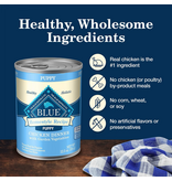 Blue Buffalo Blue Buffalo Homestyle Recipe Puppy Chicken Dinner Canned Dog Food 12.5 oz   can