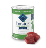 Blue Buffalo Blue Buffalo Basics LID Grain Free Dog Food Lamb 12.5 Oz can