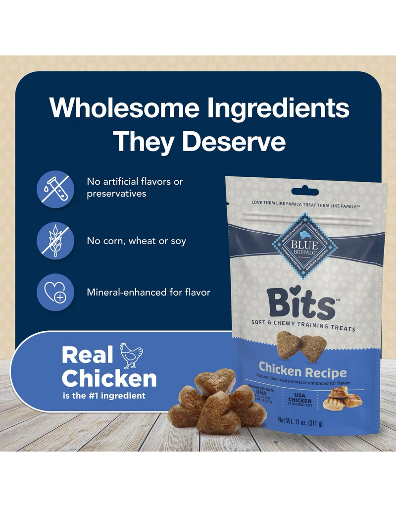 Blue Buffalo Blue Buffalo Bits Soft-Moist Training Dog Treats 4oz