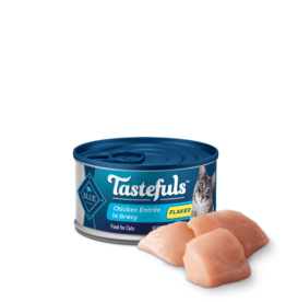 Blue Buffalo Blue Buffalo Tastefuls Adult Cat Chicken Entree In Gravy Flaked 5.5 Oz