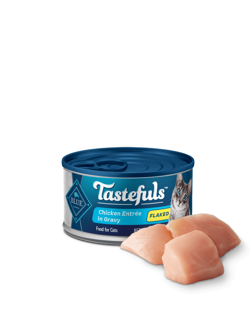 Blue Buffalo Blue Buffalo Tastefuls Adult Cat Chicken Entree In Gravy Flaked 5.5 Oz