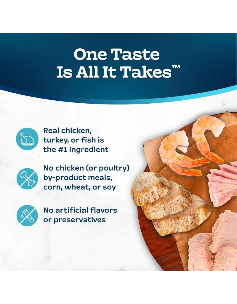 Blue Buffalo Blue Buffalo Tastefuls Cat Chicken, Turkey, Ocean Fish & Tuna Variety Pate 5.5 Oz 12Pk