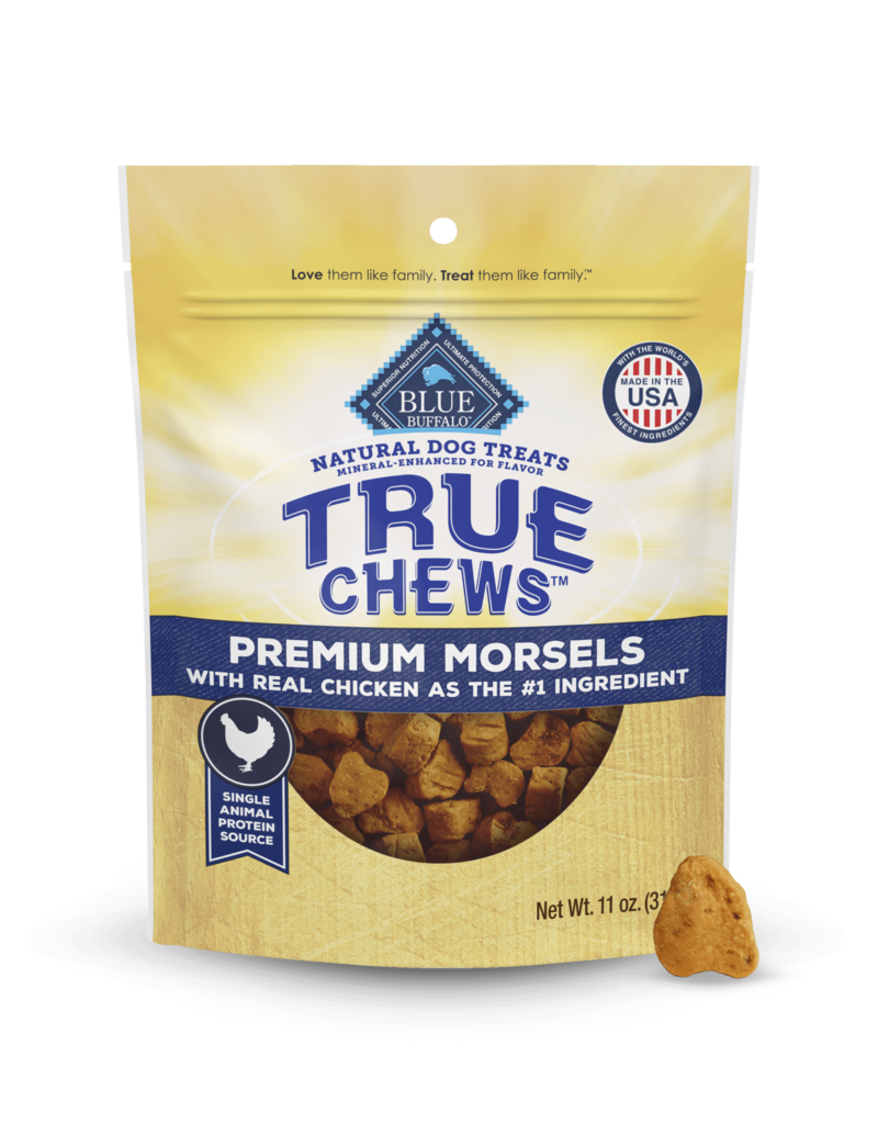 Blue Buffalo Blue Buffalo True Chews Premium Morsels Chicken Dog Treats 11 oz
