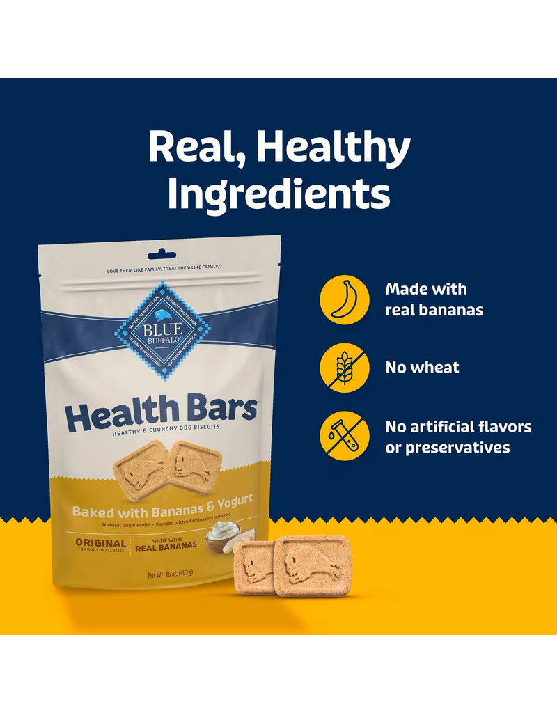 Blue Buffalo Blue Buffalo Health Bars Banana/Yogurt 16oz