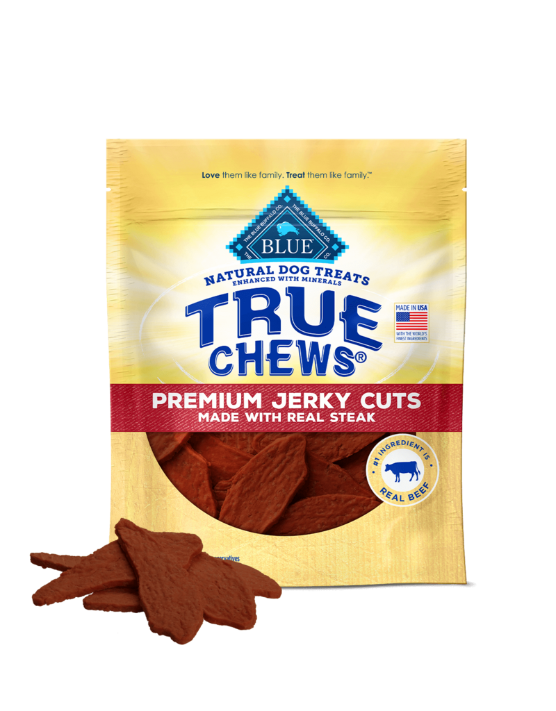 Blue Buffalo Blue Buffalo True Chews Steak Jerky Dog Treat Dog 12 Oz