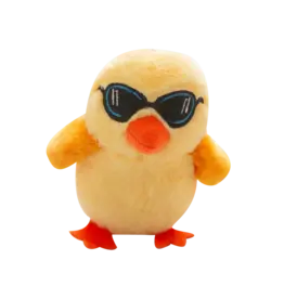 Snugarooz Snugarooz Dog Toy Cool Chick Yellow 5 In