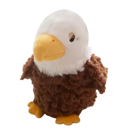 Snugarooz Snugarooz Evan the Eagle Dog Toy Brown 8 In