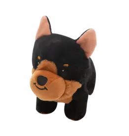 Snugarooz Snugarooz Diesel Dog Toy Brown/Black 7 In