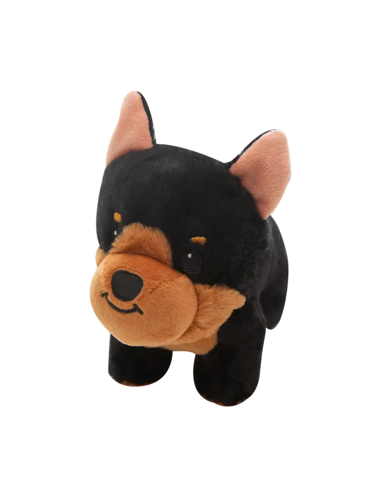 Snugarooz Snugarooz Diesel Dog Toy Brown/Black 7 In