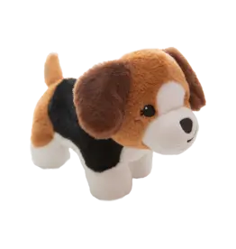 Snugarooz Snugarooz Milo Dog Toy Brown/Black 7 In