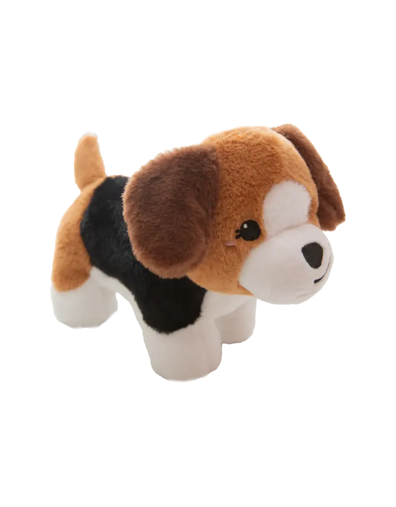 Snugarooz Snugarooz Milo Dog Toy Brown/Black 7 In