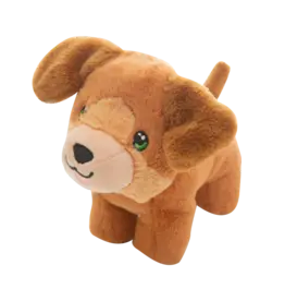 Snugarooz Snugarooz Biscuit Dog Toy Brown 7 In