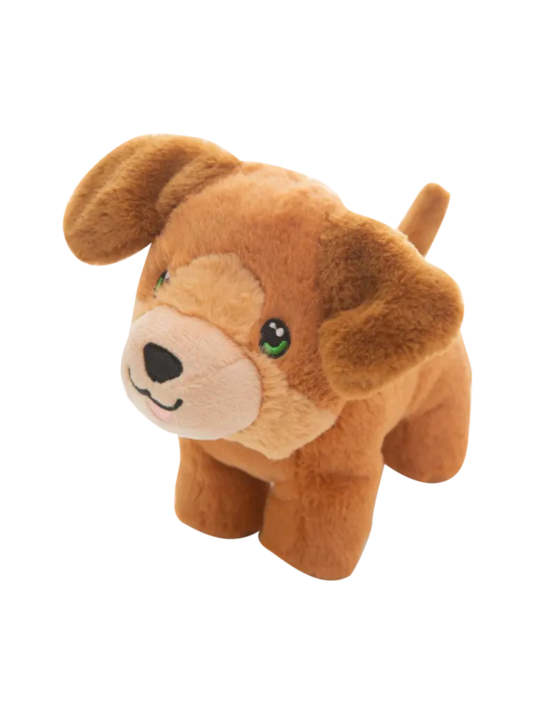 Snugarooz Snugarooz Biscuit Dog Toy Brown 7 In