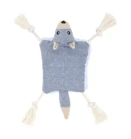 Zippy Paws ZippyPaws Eco Dog Toy Knotty Crawler Wolf
