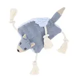 Zippy Paws ZippyPaws Eco Dog Toy Knotty Crawler Wolf