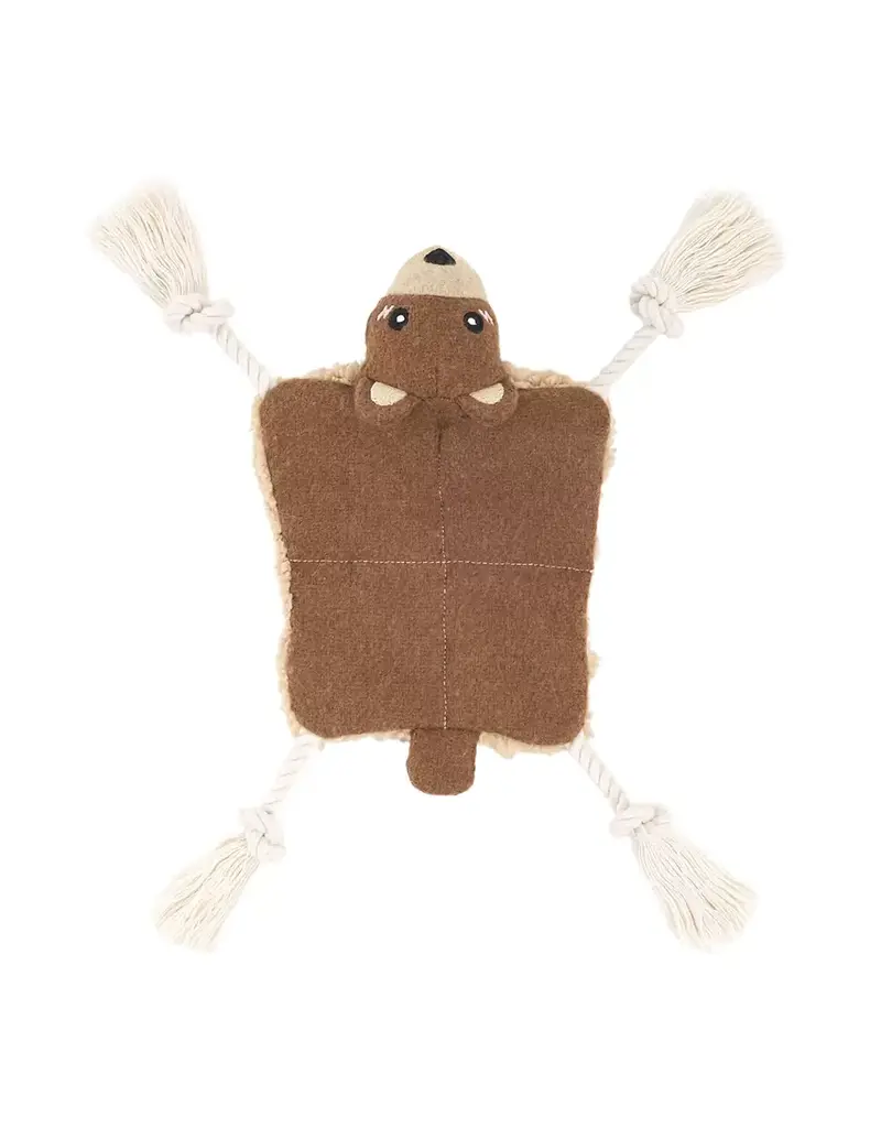 Zippy Paws ZippyPaws Eco Dog Toy Knotty Crawler Bear