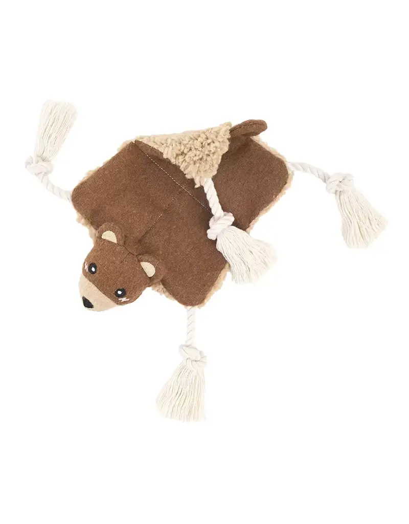 Zippy Paws ZippyPaws Eco Dog Toy Knotty Crawler Bear