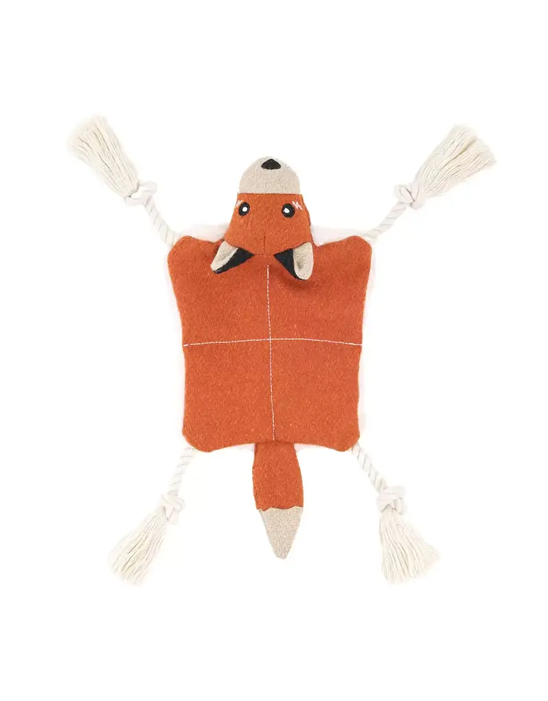 Zippy Paws ZippyPaws Eco Dog Toy Knotty Crawler Fox