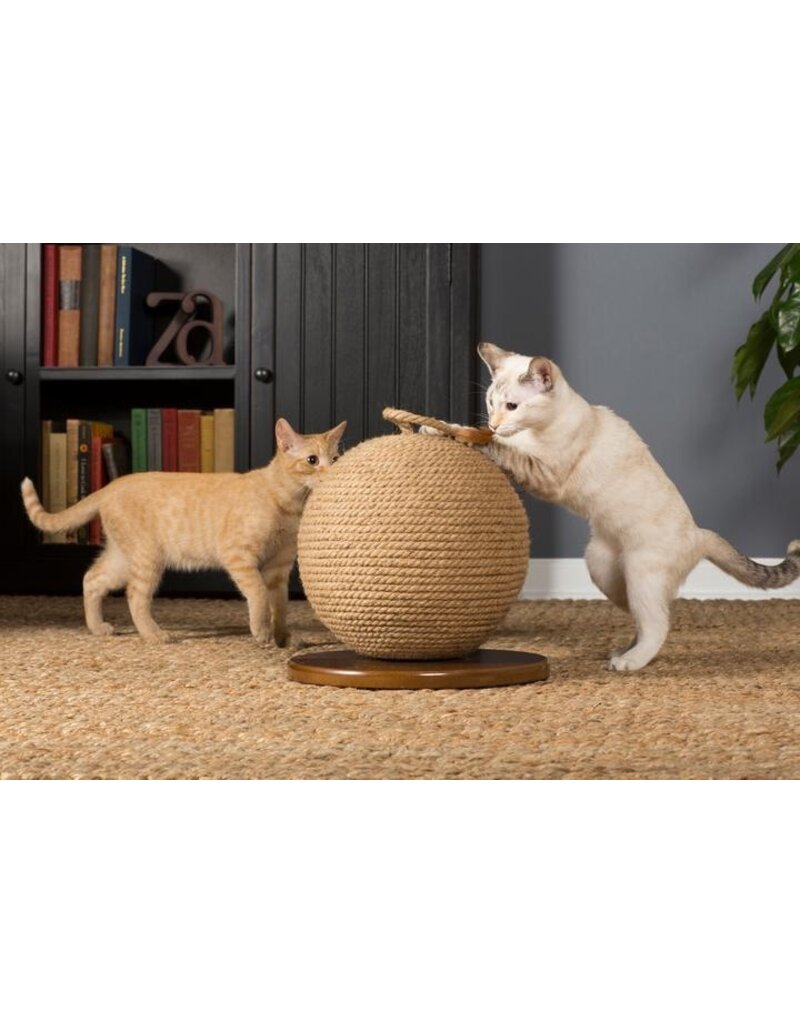 Prevue Pet Kitty Power Paws Sphere Scratching Post 13 In